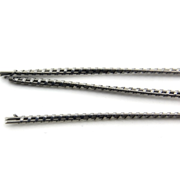 Отрезок Spaced fused clapton wire Nh0.1*0.5 + K26G (0,4 мм)*2